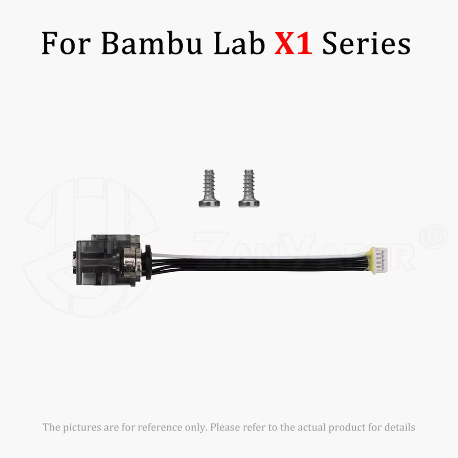 Bambu Lab Filamentsensor in Schwarz für FDM 3D-Drucker X1, X1C, P1P, P1S, A1 und A1mini - Bild 1