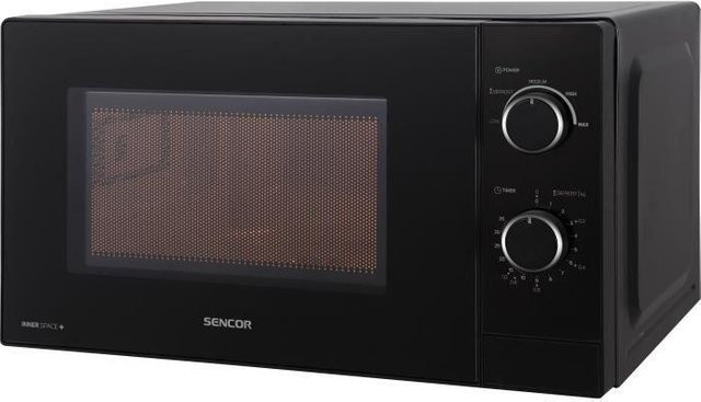 Sencor Mikrowelle SMW 1719BK Solo in Schwarz mit 20 l Volumen und 700 W Leistung - Bild 1
