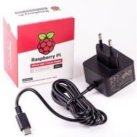 Raspberry Pi USB-C Netzteil 5.1V/3A in Schwarz - Bild 1
