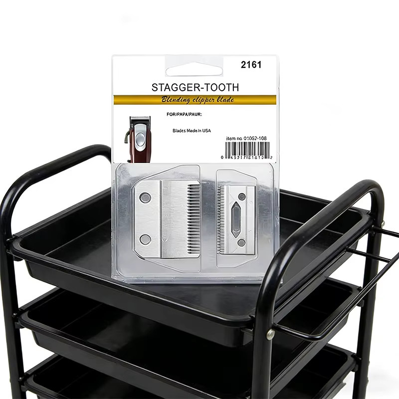 PROGEMEI Stagger Zahnersatzmischung # 2161-Klinge für Magic Clip-Haarschneidemaschine - Bild 4