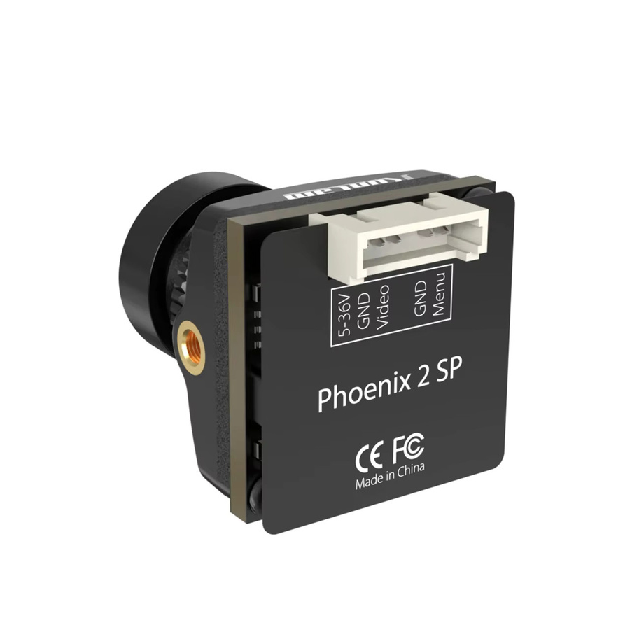 RunCam Phoenix 2 SP V5 FPV Kamera für RC Racing Drohnen und Quadcopter, Schwarz, B/H/T: 19 x 19 x 21 mm - Bild 2