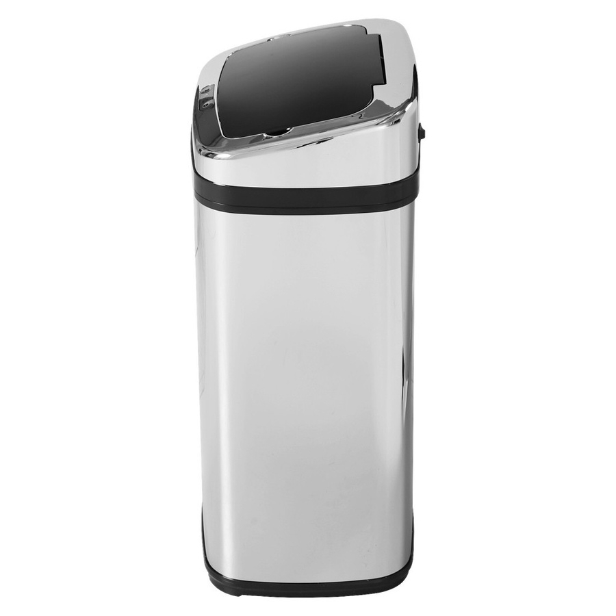 HOMCOM Automatik Sensor Mülleimer aus Edelstahl in Silber, 30L, B/T/H: 25 x 33 x 58 cm - Bild 4