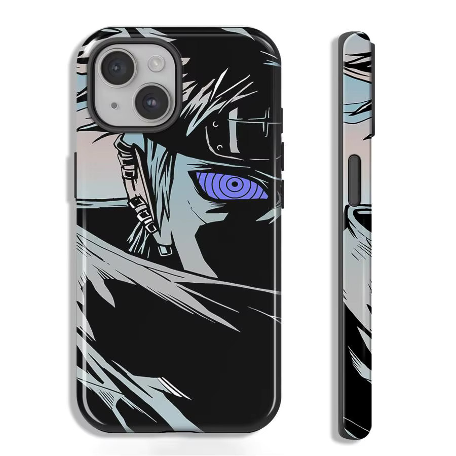 Schutzhülle im Anime Naruto Design für Apple iPhone Modelle, Mehrfarbig - Bild 3