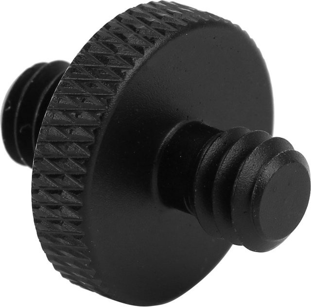 Andoer Stativschraube Adapter mit 1/4 Zoll Außengewinde für Kamera und Stativmontage, Schwarz - Bild 1