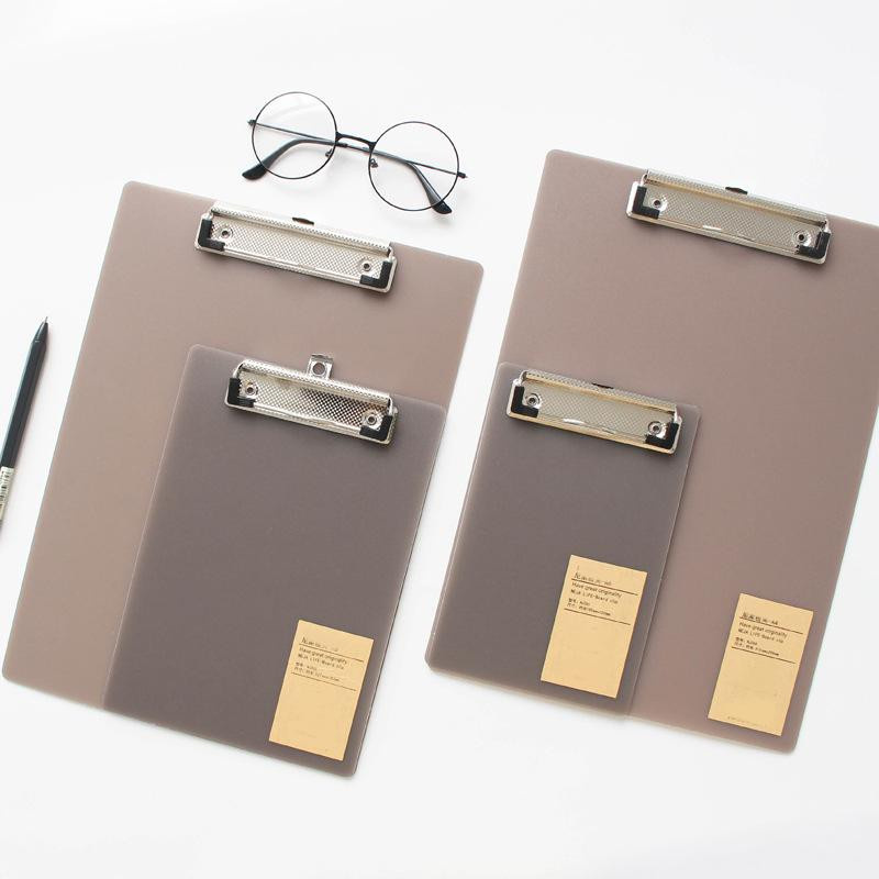 5er Set Klemmbretter aus PP für A4, A5 und A6 von Yiran Furniture zur Dokumentenaufbewahrung - Bild 3