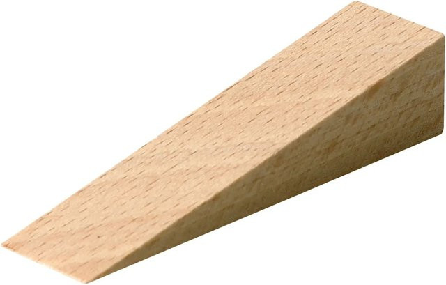 Hettich Holzkeil aus Buche Roh in Beige, B/T/H: 1,4 x 1,8 x 6,5 cm - Bild 1