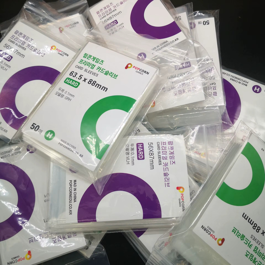 Transparente Fotokartenhüllen für Postkarten und Sammelkarten, 50 Stück pro Packung - Bild 2