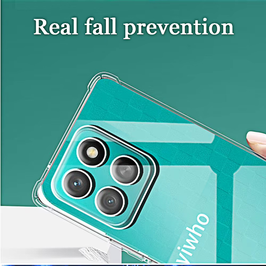 Stoßfeste Handyhülle für Honor X8c X9c X7c X9b X8b X7b X6b X5b X9a X8a X7a X6a aus transparentem TPU - Bild 4