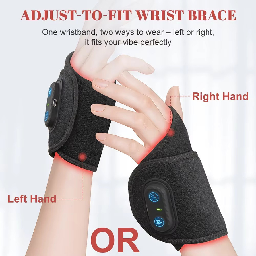 Astarexin Rotlichttherapie-Handgelenkschlaufe, Unisex, Schwarz - Bild 2