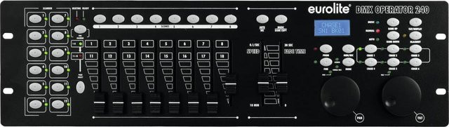 Eurolite DMX Operator 240 DMX Controller in Schwarz, Breite: 48,30 cm - Bild 1