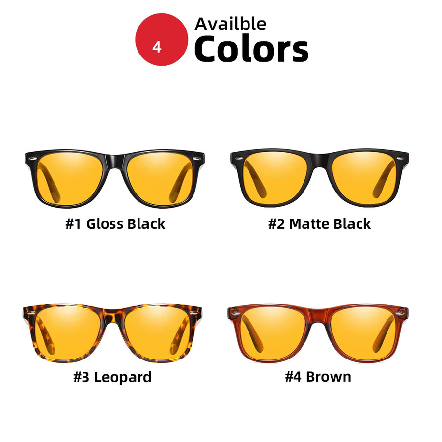 VIVIBEE Computerbrille, Eckig, Vollrand, Kunststoff, Orange, Unisex - Bild 4