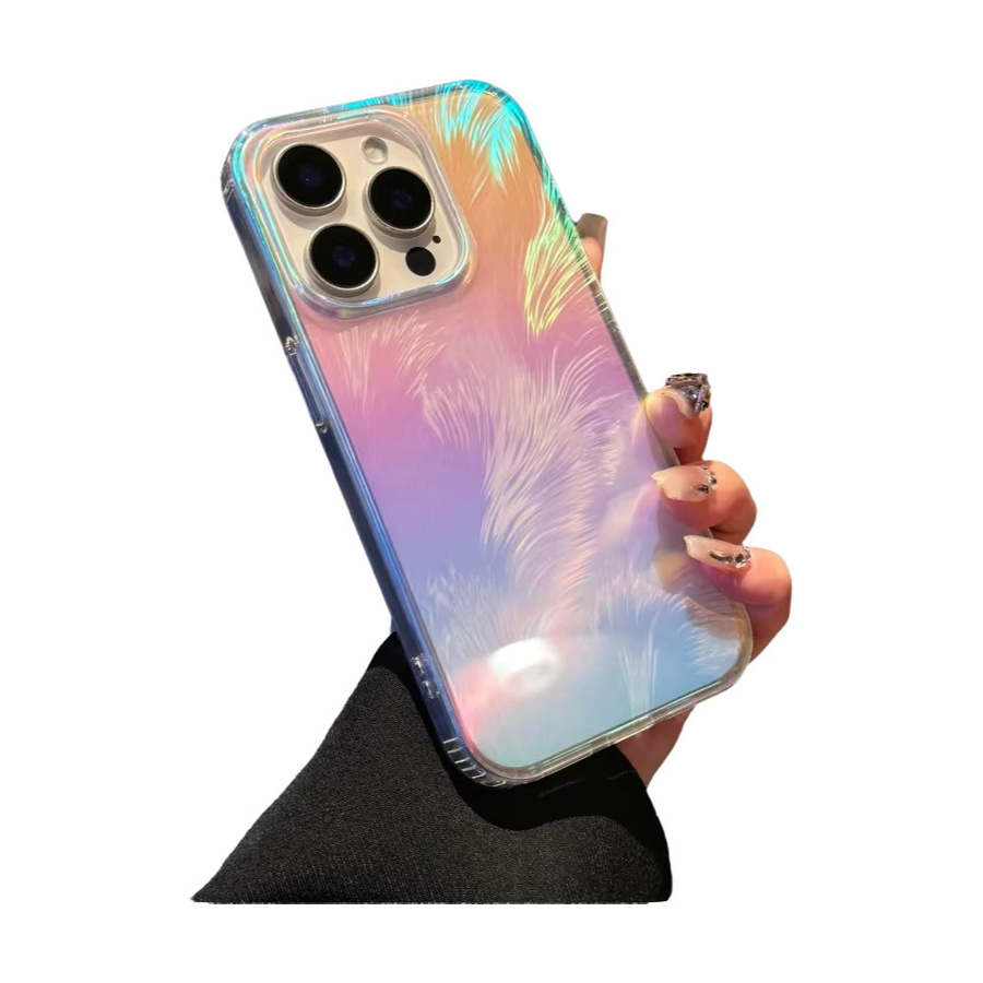 Magnetische Schutzhülle mit Federverlauf für Apple iPhone 16 Pro Max, 16, 15, 14, 13, 12 Pro und 11 Serie - Bild 4