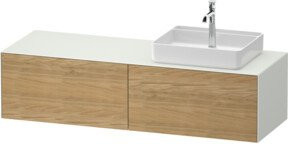 Duravit Waschtischunterschrank White Tulip in White, B/T: 160 x 55 cm - Bild 1