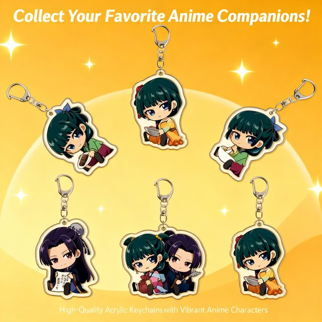 Bandai The Apothecary Diaries Maomao Renshi, Acrylic Keychain, Bunt / Mehrfarbig - Bild 1