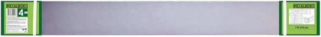 KLASIKA GREENHOUSES Rasenkanten aus verzinktem Stahl, 4 Stück, B/H: 119 x 13 cm - Bild 1