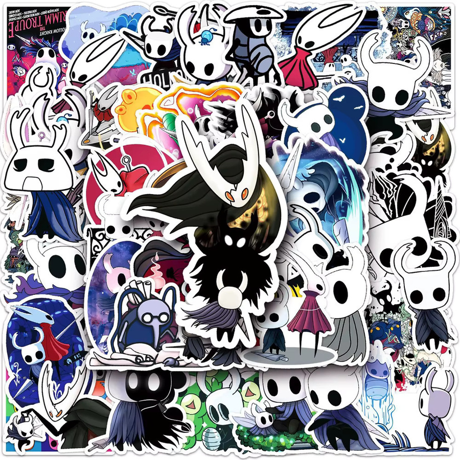 Bandai Hollow Knight Spiel-Aufkleber, 10/30/50 Stück, wasserfest - Bild 2