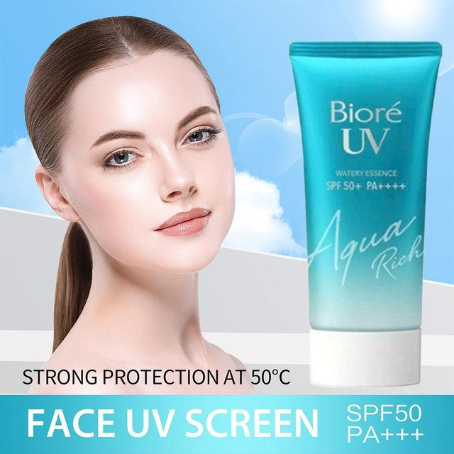 Biore Sonnenschutzcreme für das Gesicht, LSF 50+, Unisex - Bild 1