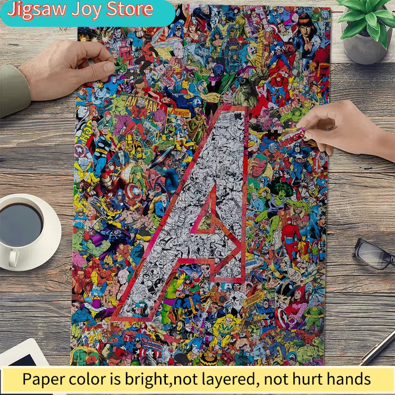 KAYOU Marvel Puzzle, Avengers-Helden-Collage-Muster, 500 Teile, ab 14 Jahre - Bild 2