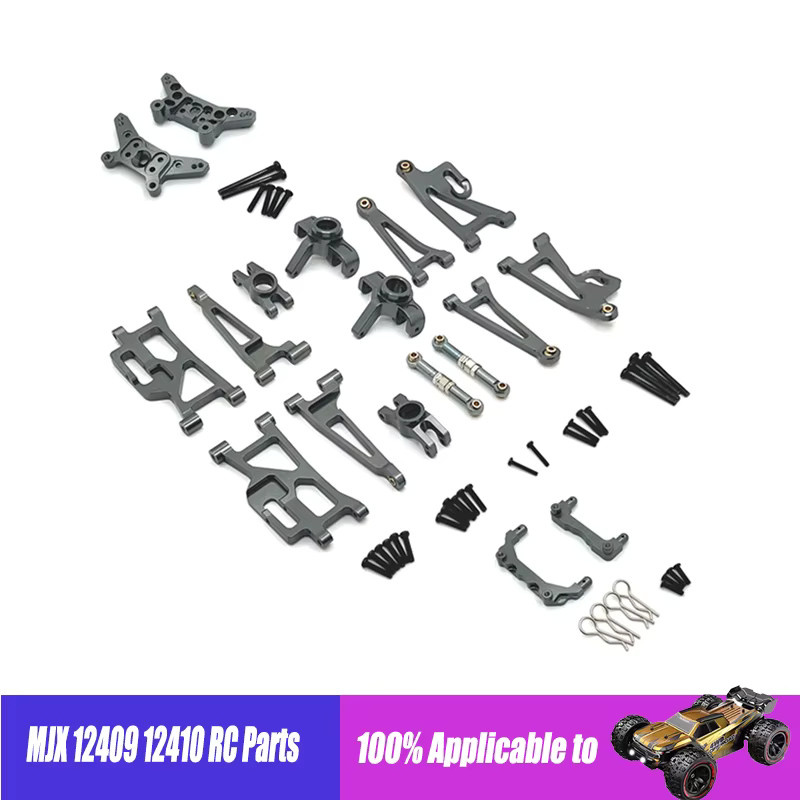 Mjx Metall Zubehör Lenkung Tasse Oberen Schwinge Set Shock Tower Halterung Körper Post Hyper Go RC Auto Upgrade Teile - Bild 1