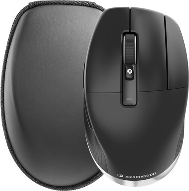 3Dconnexion CadMouse Pro Wireless ergonomische CAD-Maus mit Bluetooth und USB-C, Schwarz, 7200 dpi - Bild 2