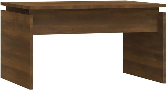 vidaXL Couchtisch in Braun mit Eichen-Optik aus Holzwerkstoff, B/T/H: 68 x 50 x 38 cm - Bild 1