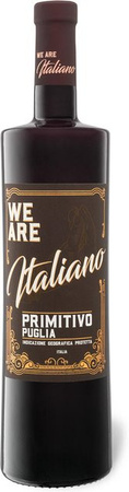 We are Italiano Primitivo Puglia IGP, halbtrocken, Rotwein, 2021, 0,75 l