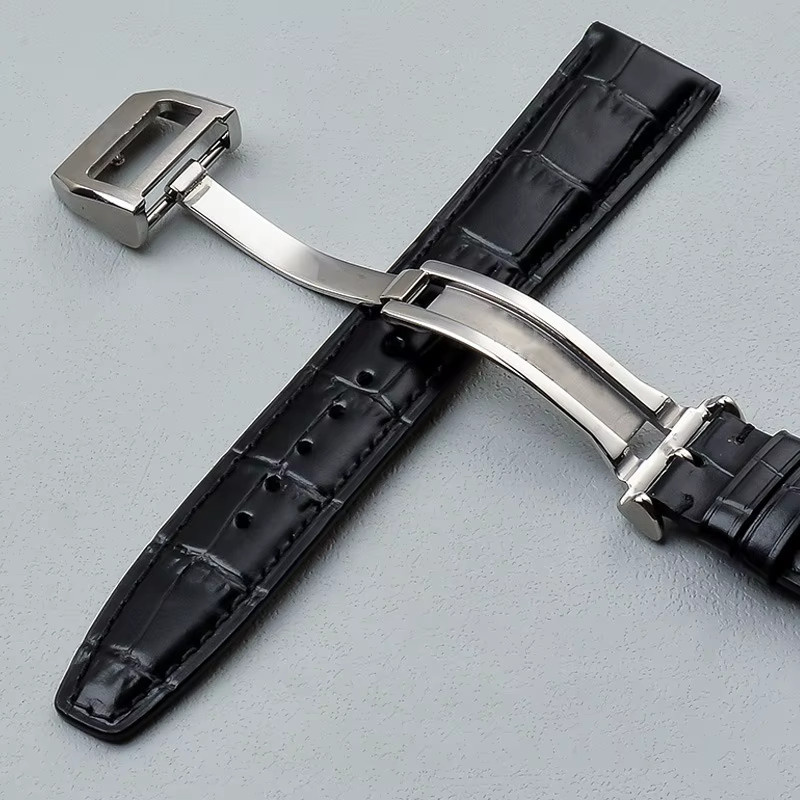 IWC Uhrenarmband-Schnalle Edelstahl, Faltschließe, 18 mm - Bild 3