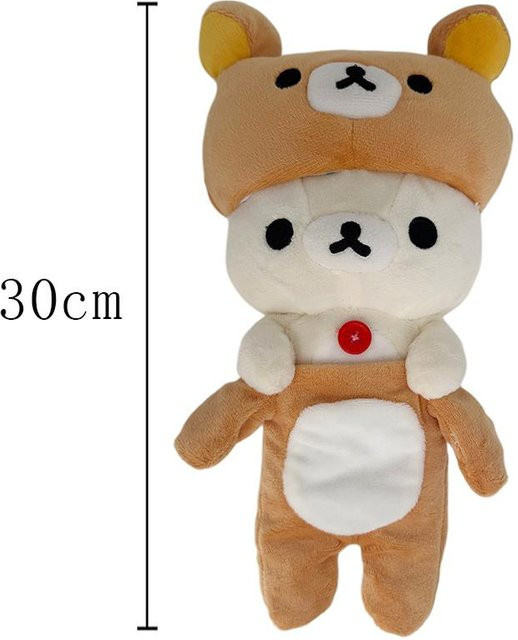 Yiran Health & Beauty Rilakkuma Plüschkissen, Teddybär, ab 14 Jahren - Bild 1