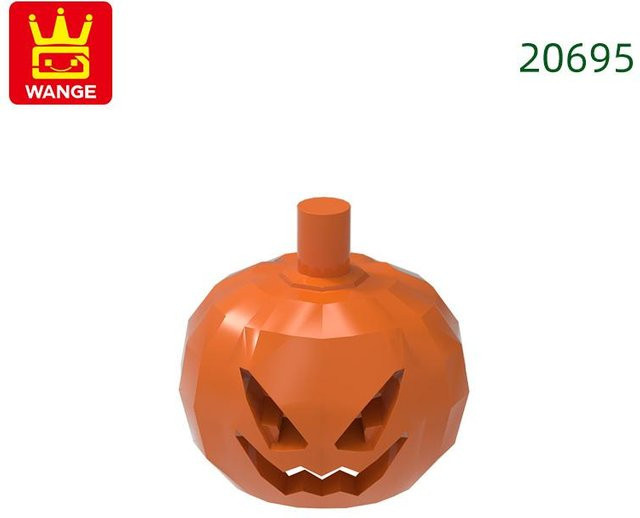 Yiran toy Jack-o'-Lantern Kürbiskopf Bauen 57-teiliges Set - Bild 1