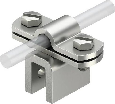 OBO Bettermann 5317208 270 8-10 VA Montagezubehör in Silber, 10 Stück - Bild 1