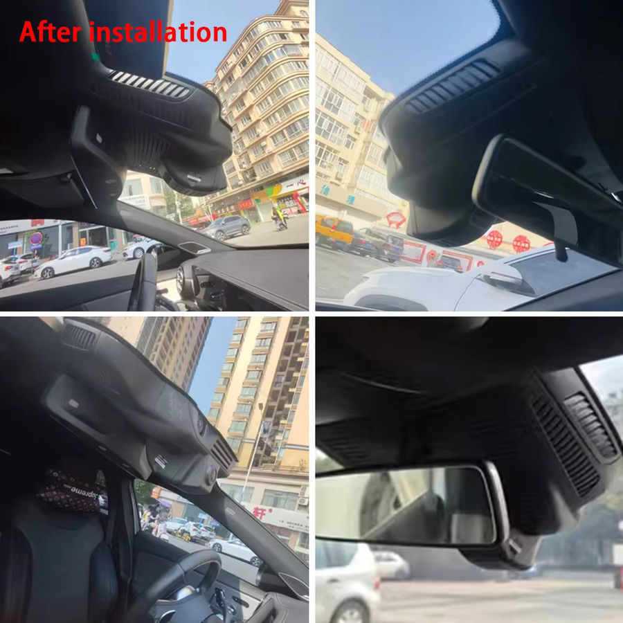 ZhuCamX Dash Cam Auto Video Recorder in Schwarz mit UHD 4K 2160P Nachtsicht für Mercedes Benz CLA GLA A-Klasse W177 V177 C118 H247 (2018-2023) - Bild 5