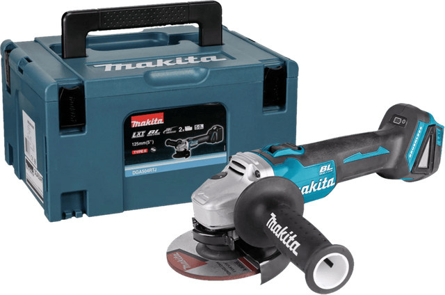 Makita DGA504ZJ LXT Akku-Winkelschleifer in Blau (ohne Akku) - Bild 1