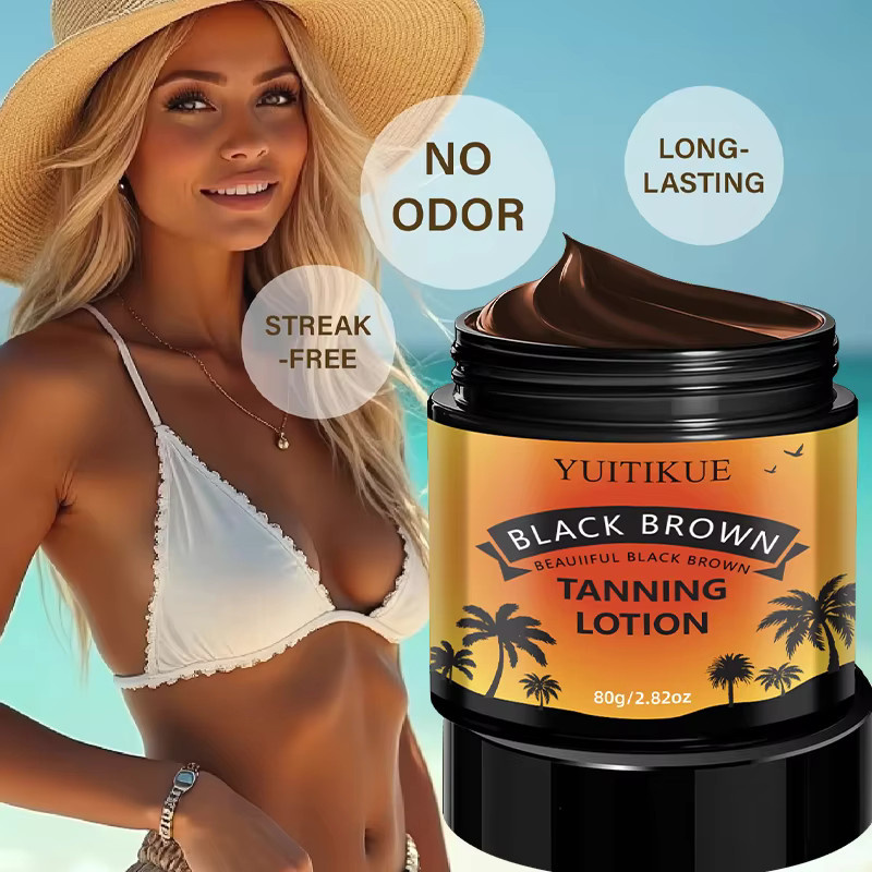 YUITIKUE Bräunungslotion, 80g, Schwarzbraun - Bild 3