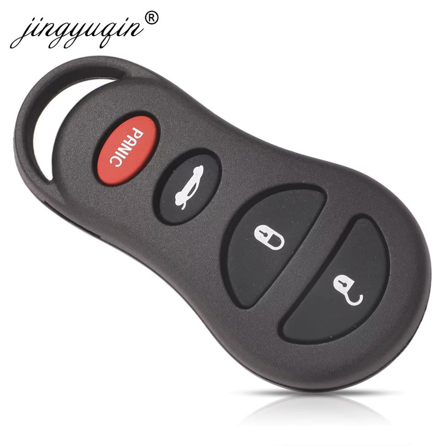 Jingyuqin Auto Fernbedienung mit 315MHz ID64 Schlüssel für Dodge Jeep Chrysler Concorde 300M 2001-2004 in Schwarz - Bild 3
