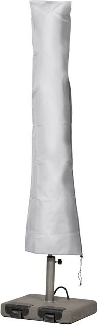 Mehr Garten Protect Schutzhülle für Sonnenschirme aus Polyester, Grau, Höhe: 240 cm, Tiefe: 35,6 cm, passend für runde Schirme bis Ø 450 cm und eckige Schirme bis 320 x 320 cm - Bild 1