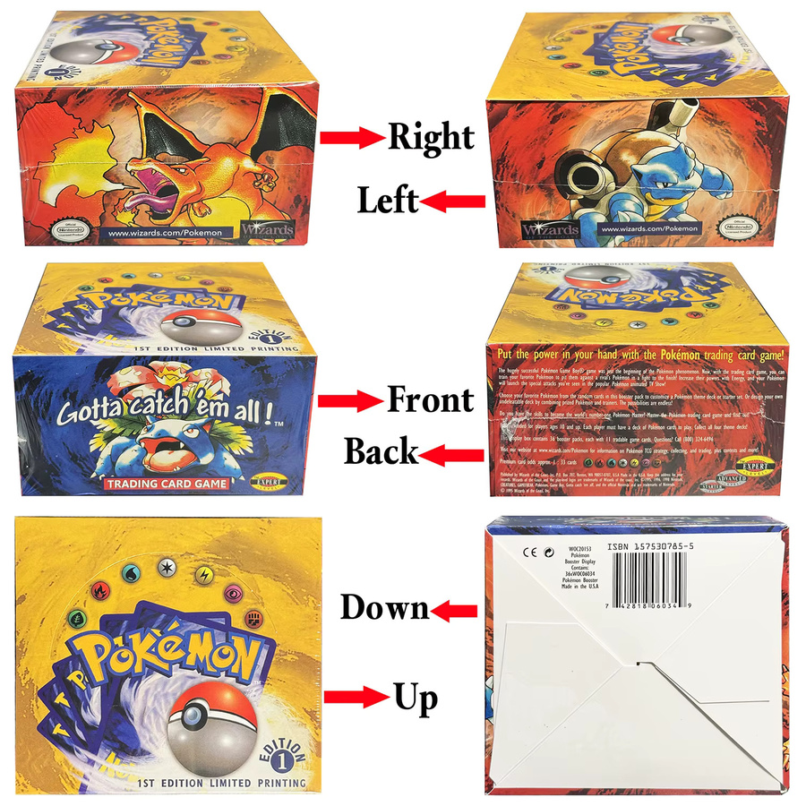 Keeppley Pokémon PKM Base Set Booster Box, Proxy-Spielkarten-Packs - Bild 2