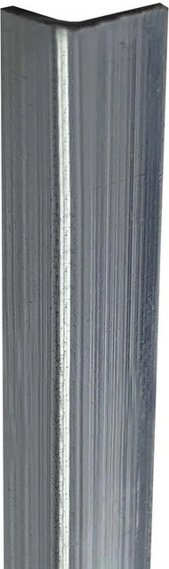 Arcansas Winkelprofil ungleichschenklig aus Aluminium in Silber, B/H: 40 mm x 17 mm, Länge: 1000 mm - Bild 1