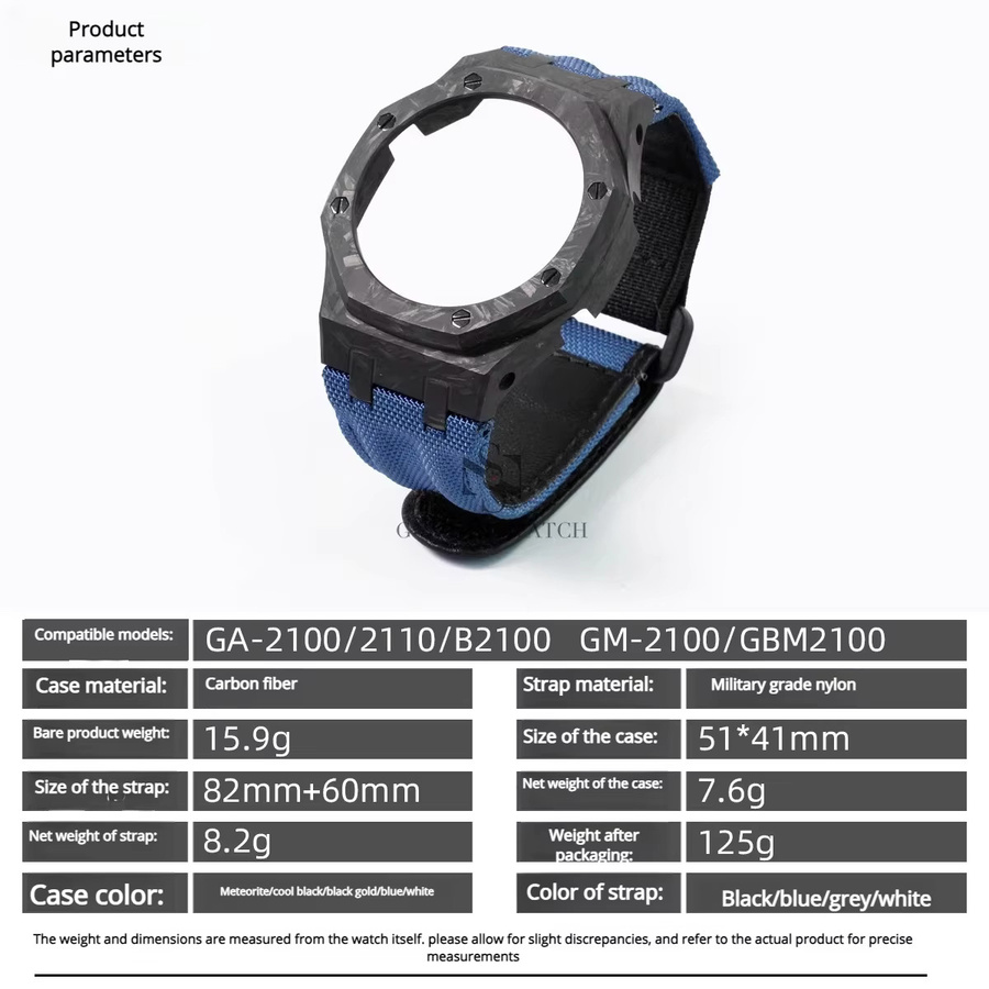 Casio Uhrenarmband, Nylon, Schwarz, Herren - Bild 6
