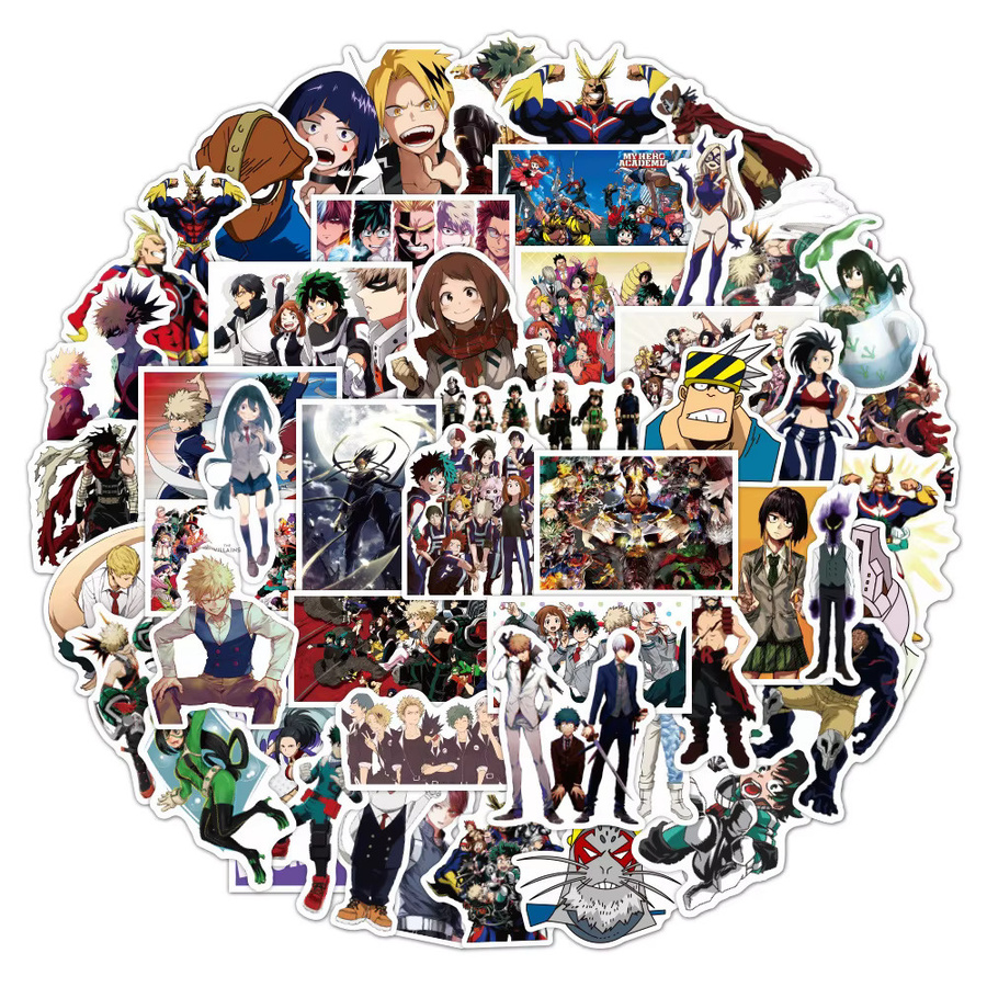 Bandai My Hero Academia Aufkleber, Bunt / Mehrfarbig - Bild 3