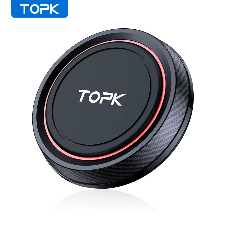 TOPK Magnetische Handyhalterung in Schwarz mit 360 Grad Rotation und verbesserter Haftung - Bild 7