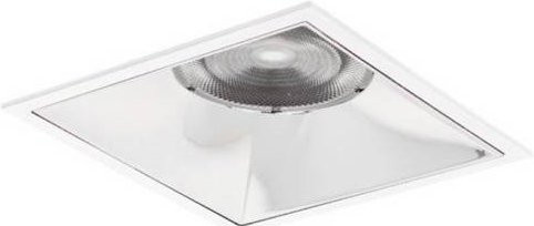 Brumberg LED-Einbauleuchte 40645173DA, quadratisch, weiß/silber, dimmbar, warmweiß - Bild 1