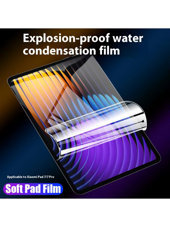 Hydrogel Schutzfilm für Xiaomi Mi Pad 7 Pro und Xiaomi Pad 7, transparent, 1-3 Stück - Bild 5
