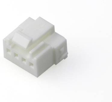 Molex Buchsengehäuse-Kabel 512160400 in Weiß aus Kunststoff - Bild 1