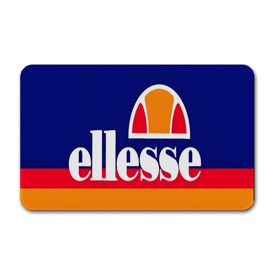 E-Ellesse Retro Flurteppich Multiple Choice Multicolor rutschfest für Wohnzimmer und Küche - Bild 6