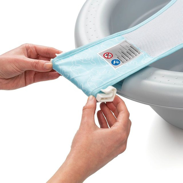 Reer Badewannen-Netz MyHappyBath blau faltbar und waschbar - Bild 1