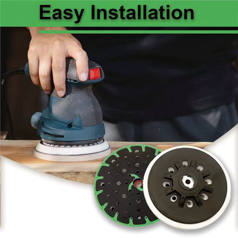 GTBL 6-Zoll Schleifpad mit weichem Backup kompatibel für Festool ETS 150/3 EQ, ETS 150/5 EQ, ETS EC 150/3 EQ und ETS EC 150/5 EQ Exzenterschleifer - Bild 4