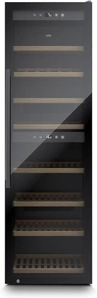 Caso WineExclusive 180 Smart Weinkühlschrank in Schwarz mit App-Steuerung, Dual-Zone-Kühlung und Kompressor-Technologie - Bild 1