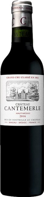 Château Cantemerle Rotwein, Cabernet Sauvignon, 2016, Haut-Médoc, Frankreich, trocken, 0,375 l - Bild 1