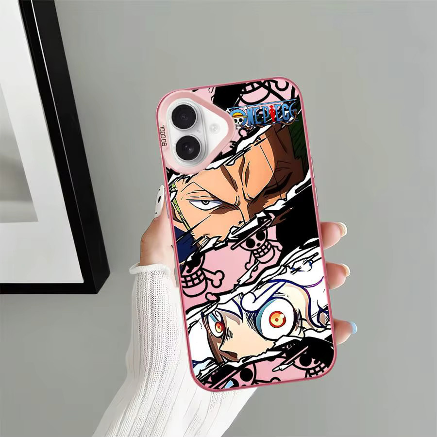 One Piece Ruffy und Zoro Handyhülle für iPhone 11 bis iPhone 17 Pro Max in Multicolour - Bild 4