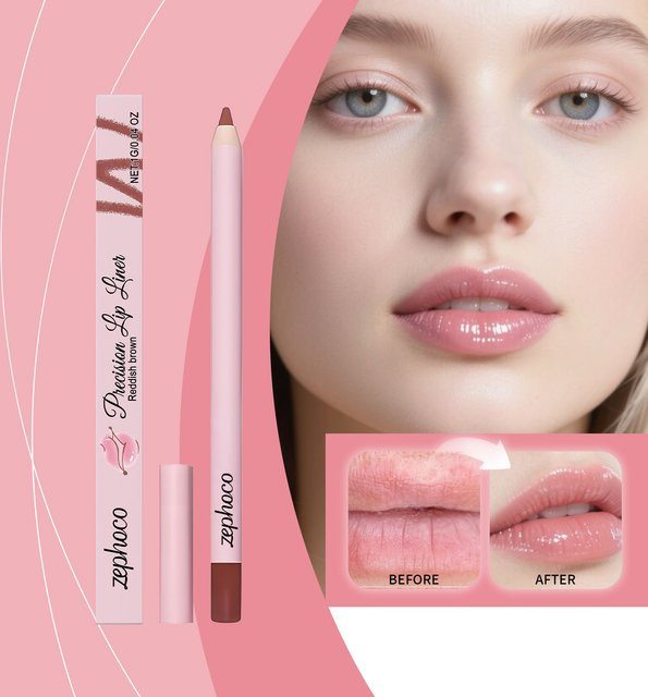 zephoco Lipliner, Rötlich-Braun, Matt - Bild 1